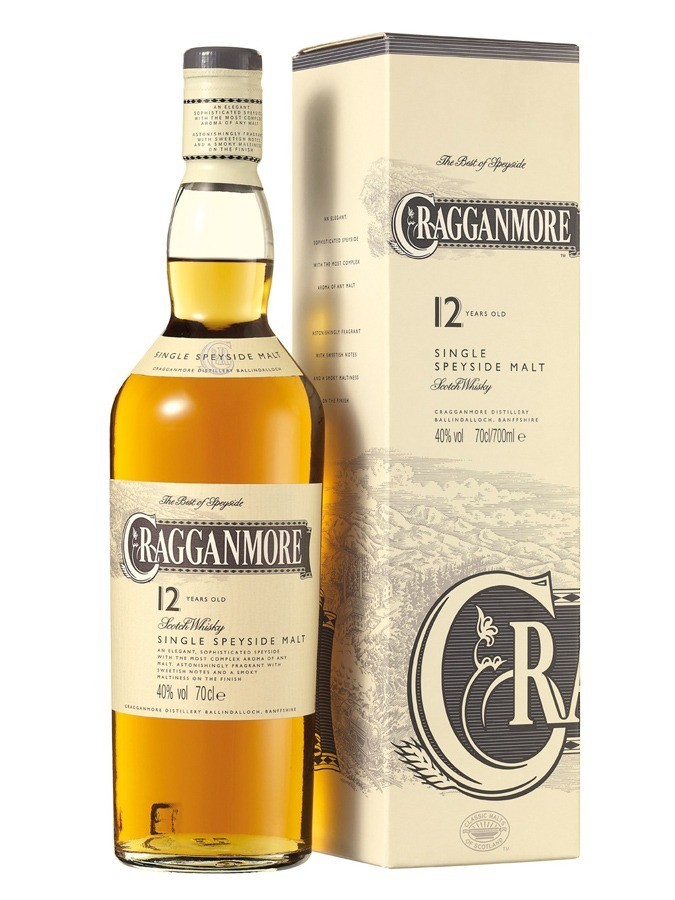 Cragganmore 12 yrs / giftbox (0.70L)